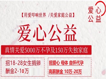 祁阳捐卵助孕生子 爱心志愿者招募